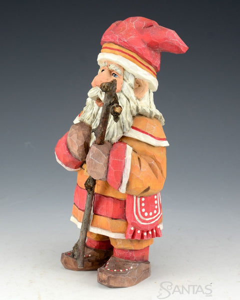 Russell Scott Sami Claus Santa with Walking Stick
