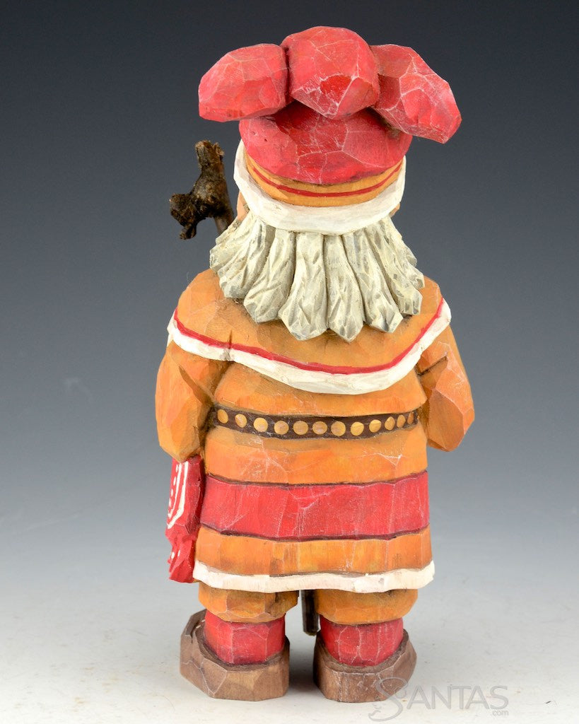 Russell Scott Sami Claus Santa with Walking Stick | santas.com