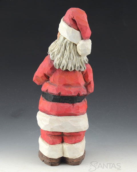 Santa with Milk and Chocolate Chip Cookie