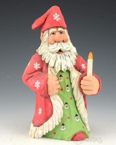 Russell Scott Nighty Night Santa Claus with Candle
