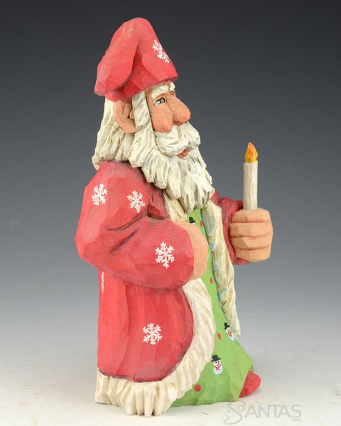 Russell Scott Nighty Night Santa Claus with Candle