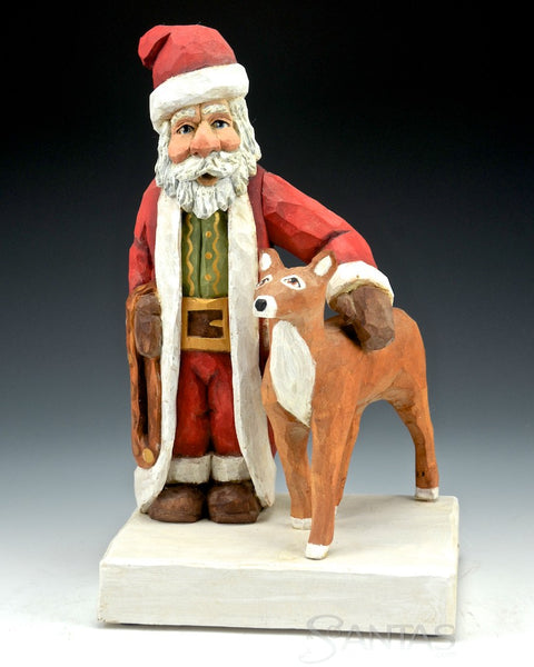 Russell Scott Santa and Reindeer