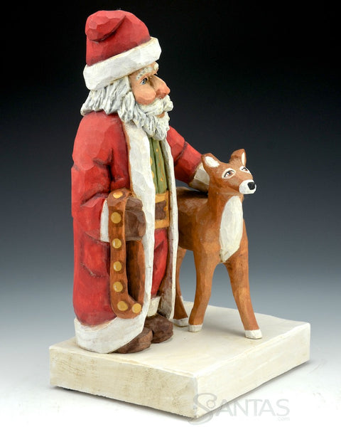 Russell Scott Santa and Reindeer