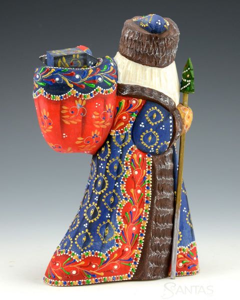Travelling Santa with Toy Bag 7.5"