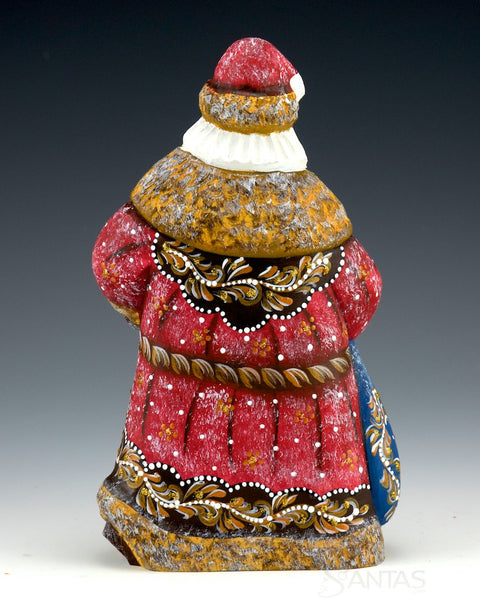 Santa Claus and Reindeer Scene