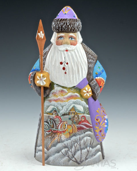 Lavender Sleigh Ride Russian Santa