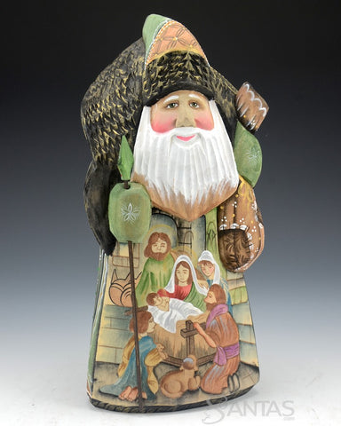 Holy Family Nativity Santa