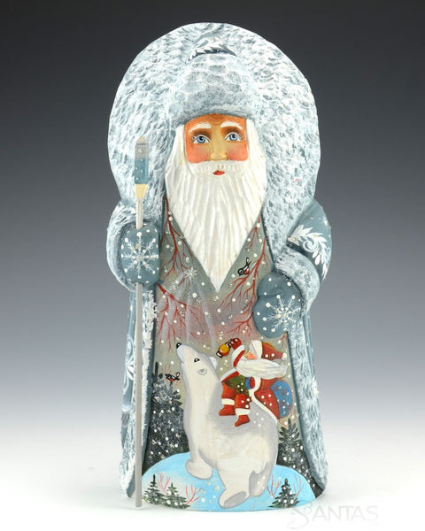 Santa and Polar Bear Journey 10"