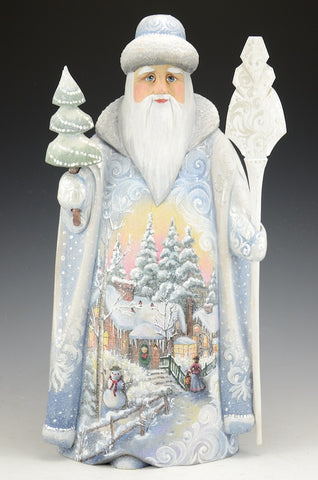 Winter Frost - Russian Santa with Christmas Scenes