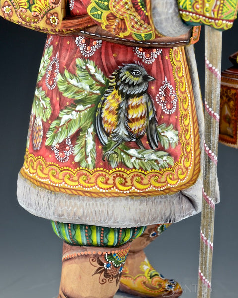 Symbols of Tradition Wooden Russian Santa