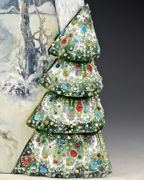 Christmas Wilderness Scenic Father Frost