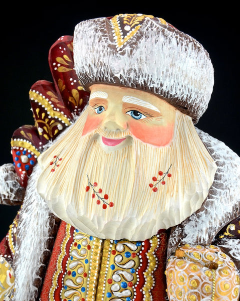 Joyful Journey Wooden Russian Santa 17 inches