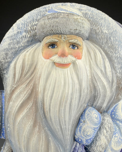 Russian Santa with Snow Queen and Three Scenes