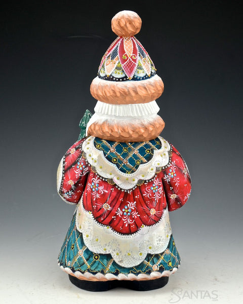 12.5 inch Decorative and Unique Colorful Russian Santa