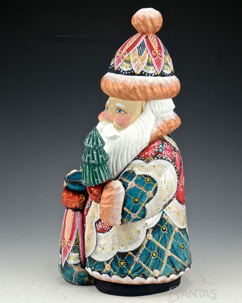 12.5 inch Decorative and Unique Colorful Russian Santa