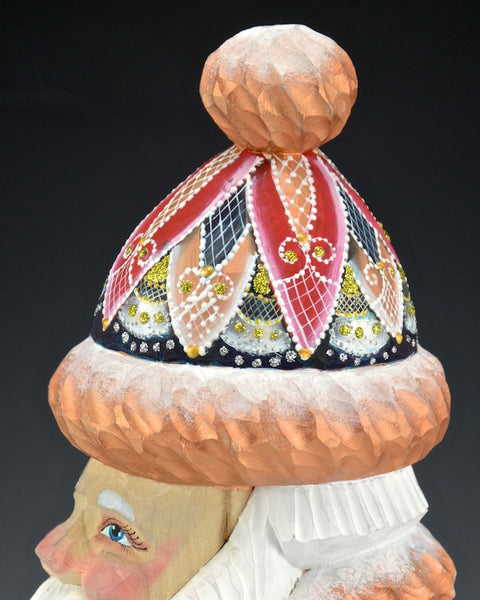 12.5 inch Decorative and Unique Colorful Russian Santa