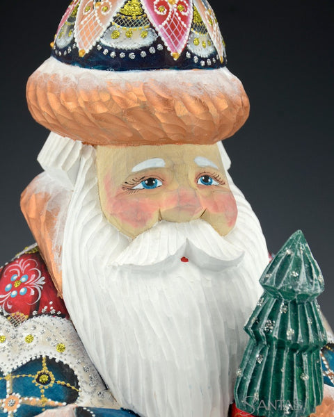 12.5 inch Decorative and Unique Colorful Russian Santa