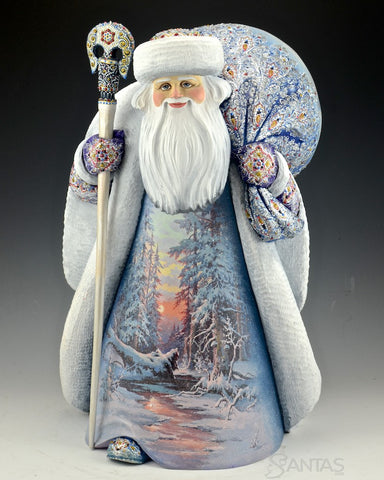 Dawn of Christmas - Scenic Russian Santa