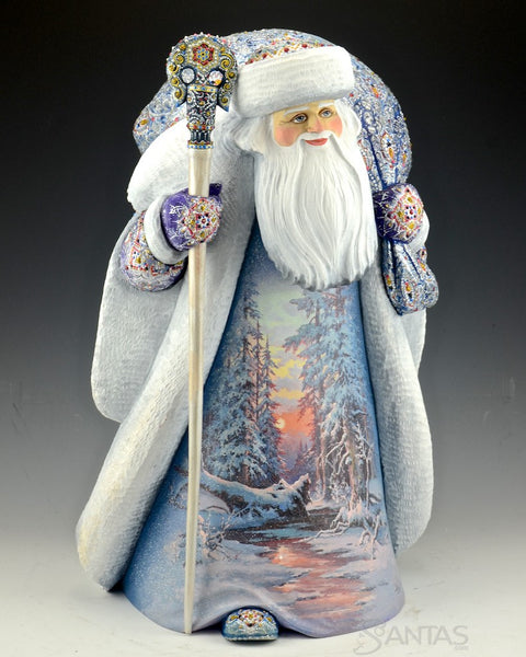 Dawn of Christmas - Scenic Russian Santa