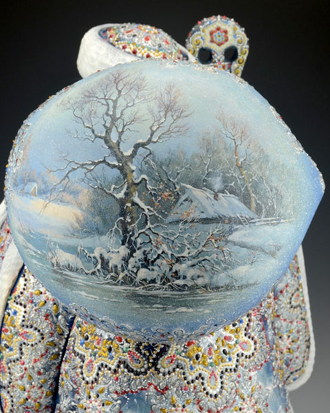 Dawn of Christmas - Scenic Russian Santa