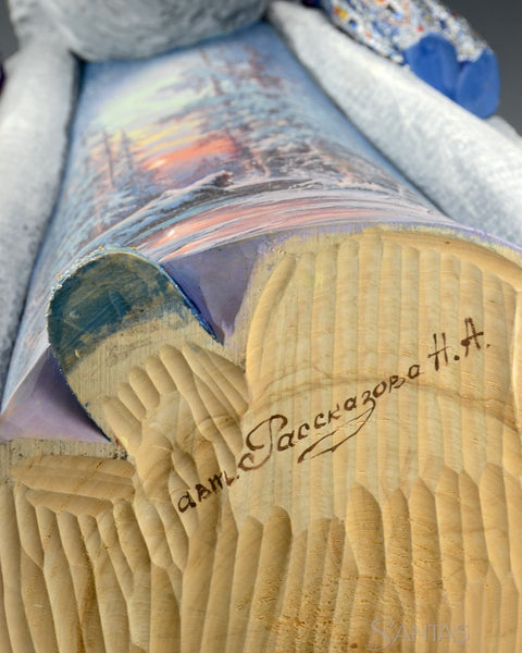 Dawn of Christmas - Scenic Russian Santa