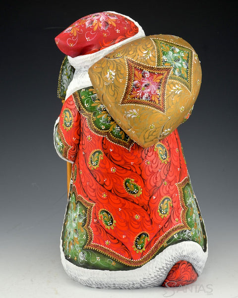 Christmas Traditions Scenic Russian Santa with Children