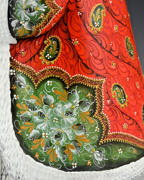 Christmas Traditions Scenic Russian Santa with Children