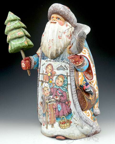 Arrival of Santa Claus - Russian Santa