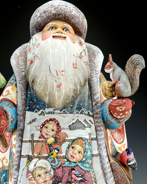 Arrival of Santa Claus - Russian Santa