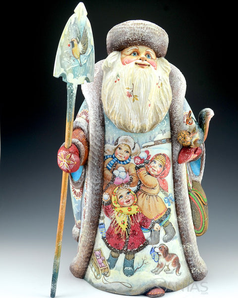 Christmas Snow - Scenic Russian Santa