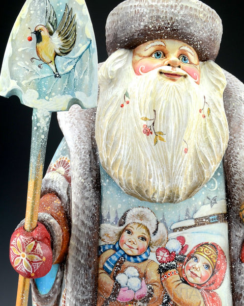 Christmas Snow - Scenic Russian Santa