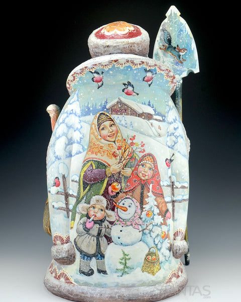 Christmas Snow - Scenic Russian Santa