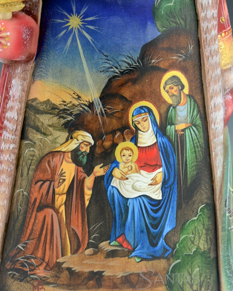 Santa and The Holy Family