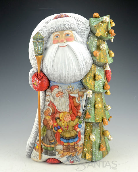 The Perfect Christmas Tree Russian Santa