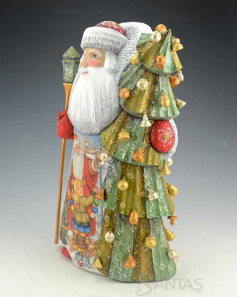 The Perfect Christmas Tree Russian Santa