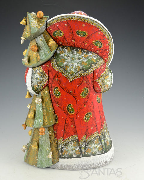 The Perfect Christmas Tree Russian Santa