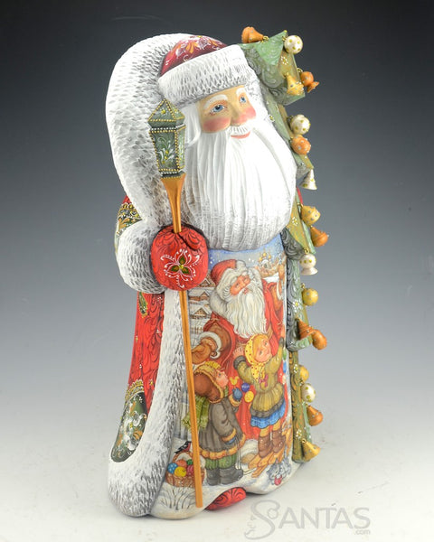 The Perfect Christmas Tree Russian Santa