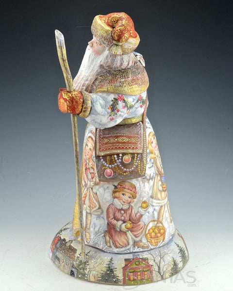 Christmas For the Children Scenic Russian Santa