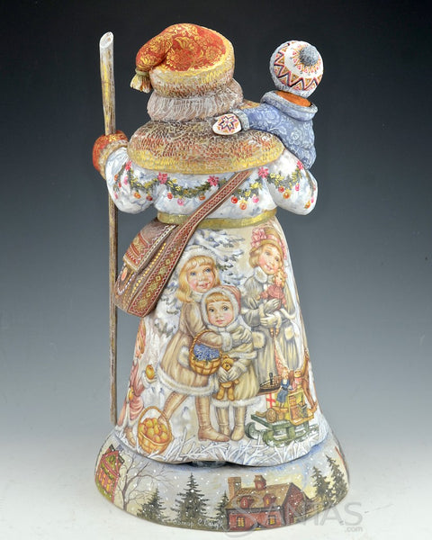 Christmas For the Children Scenic Russian Santa