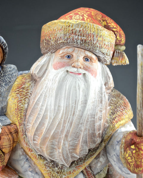 Christmas For the Children Scenic Russian Santa