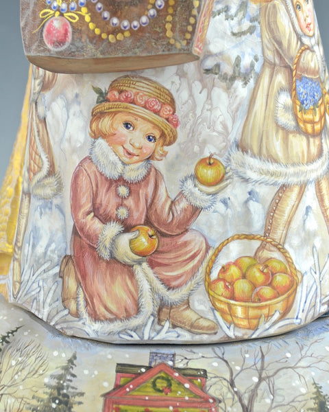 Christmas For the Children Scenic Russian Santa