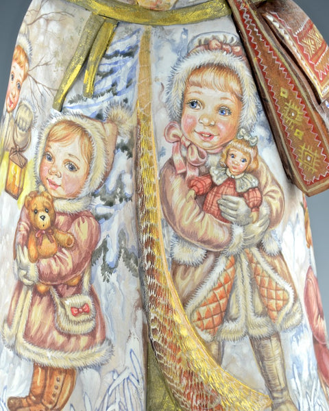Christmas For the Children Scenic Russian Santa