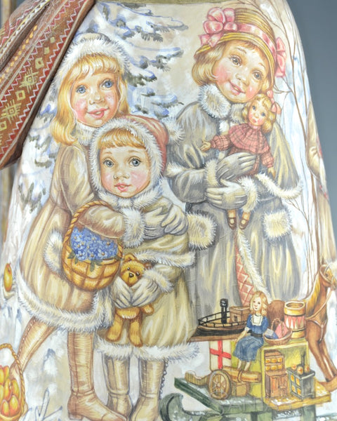 Christmas For the Children Scenic Russian Santa