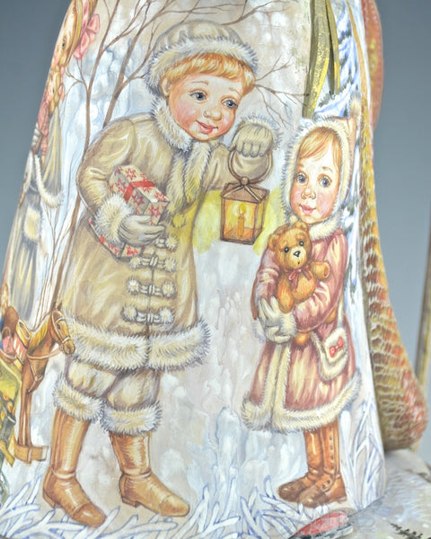 Christmas For the Children Scenic Russian Santa