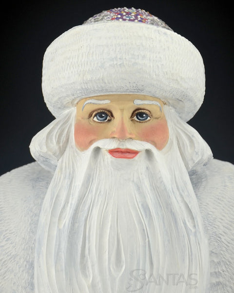 Large Scenic Wilderness Santa with Squirrels and Decorations