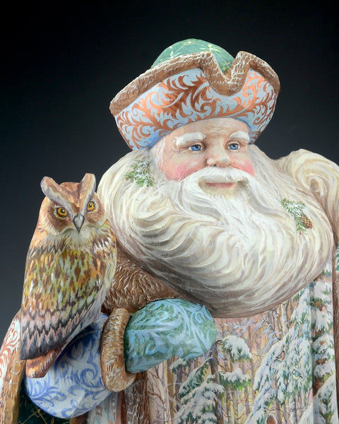 Wilderness Russian Santa with Grandfather Frost and Animals