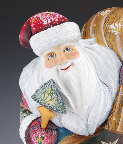 Santa and The Holy Family Nativity - Russian Santa