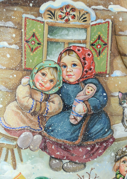 Simple Pleasures - 22 inch Russian Santa Claus