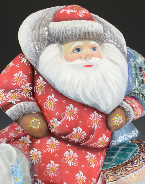 Polar Journey - Russian Santa on Polar Bear