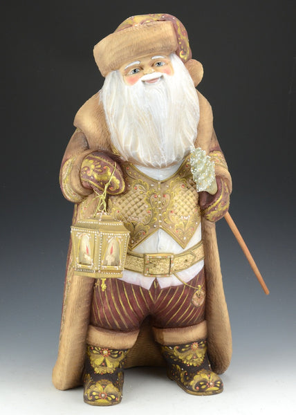 Five Minutes Until Midnight - Russian Santa Claus carving